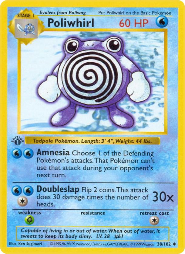 Poliwhirl | Base Set (Shadowless) #038/102