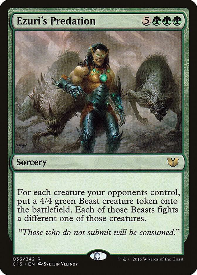 Ezuri's Predation | Commander 2015 #36
