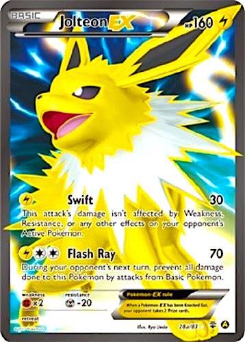 Jolteon EX - 28a/83 | Alternate Art Promos #028a/083