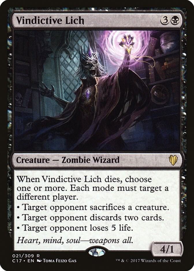 Vindictive Lich | Commander 2017 #21