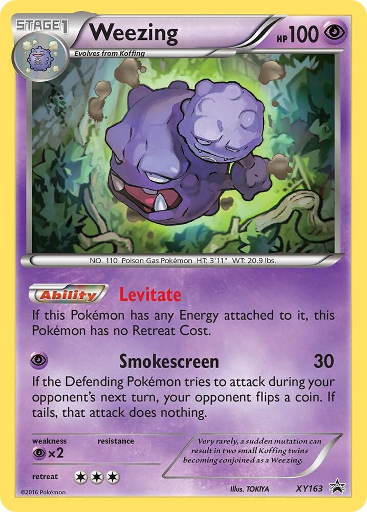 Weezing - XY163 | XY Promos #XY163