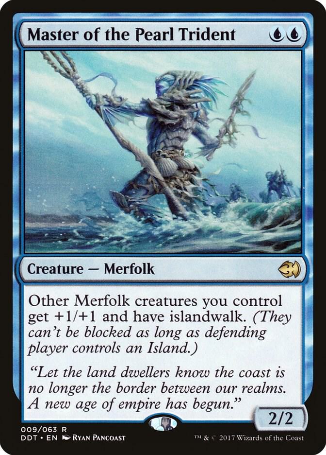 Master of the Pearl Trident | Duel Decks: Merfolk vs. Goblins #9