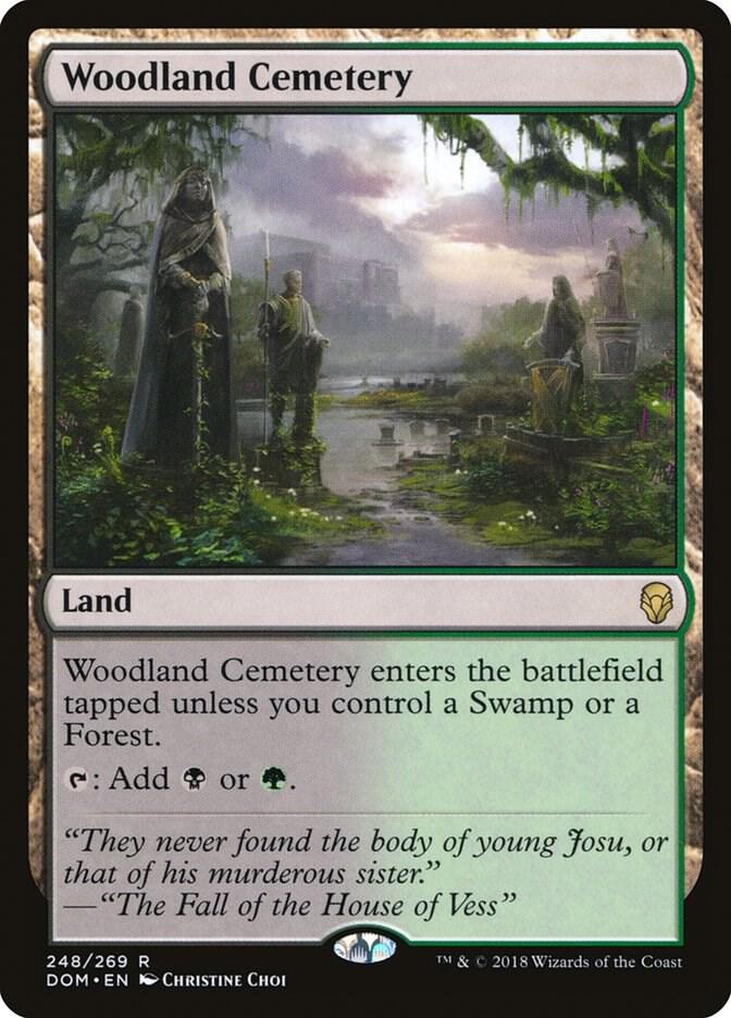 Woodland Cemetery | Dominaria #248