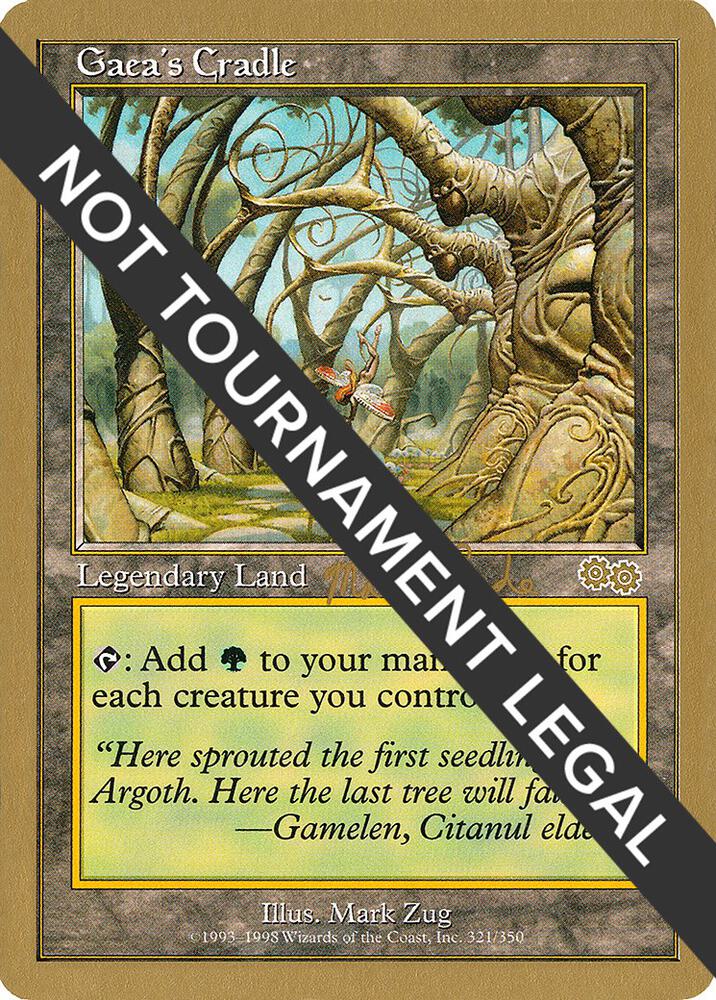 Gaea's Cradle - 1999 Matt Linde (USG) | World Championship Decks #unknown