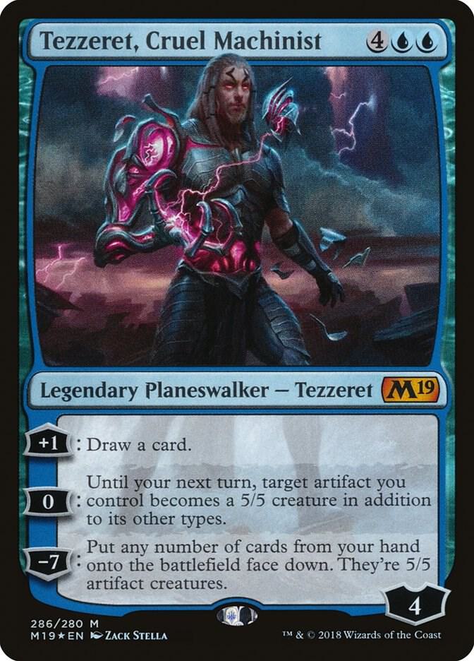 Tezzeret, Cruel Machinist | Core Set 2019 #286