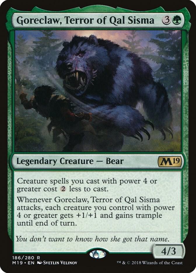 Goreclaw, Terror of Qal Sisma | Core Set 2019 #186