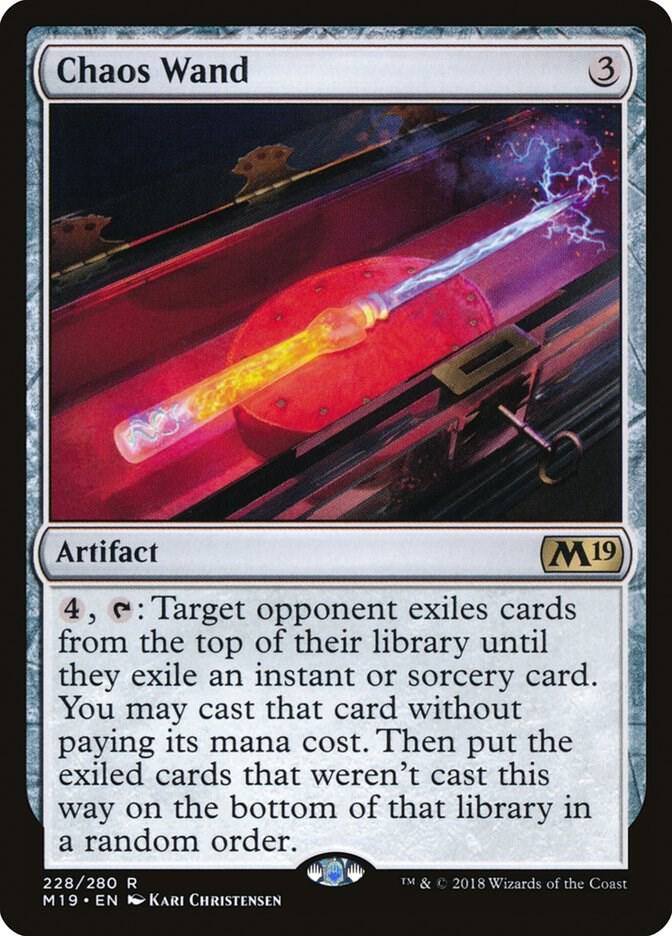 Chaos Wand | Core Set 2019 #228