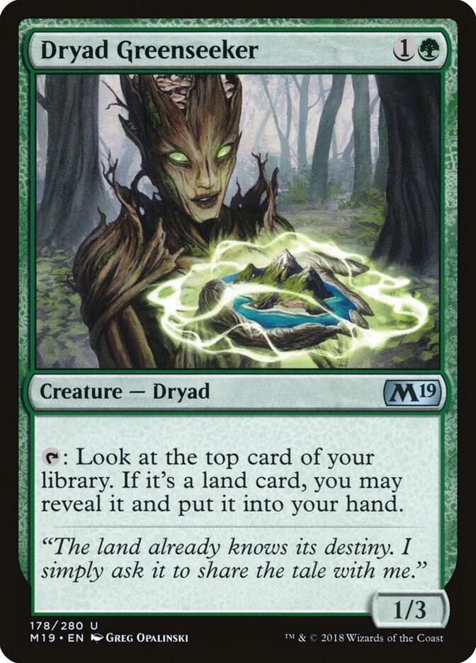Dryad Greenseeker | Core Set 2019 #178