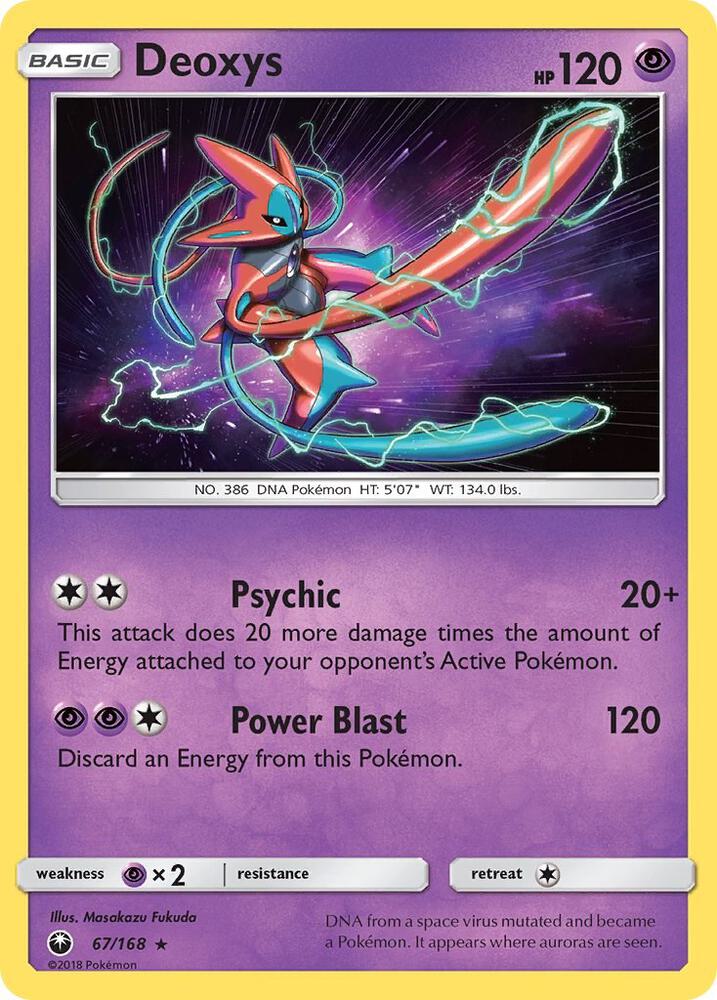 Deoxys (67) | SM - Celestial Storm #67/168