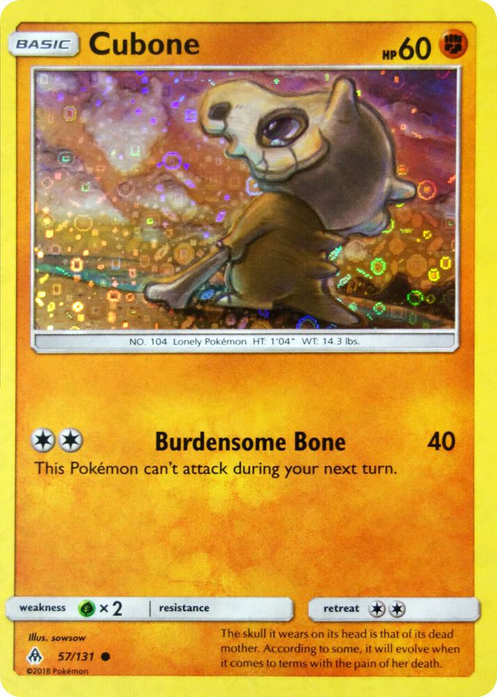 Cubone - 57/131 (General Mills Promo) | Miscellaneous Cards & Products #057/131