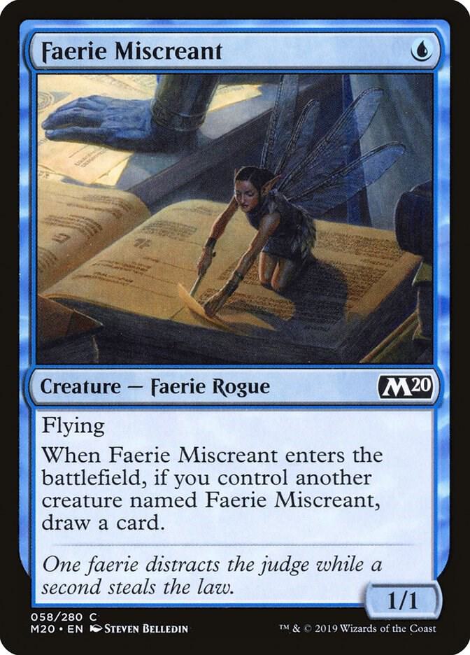 Faerie Miscreant | Core Set 2020 #58