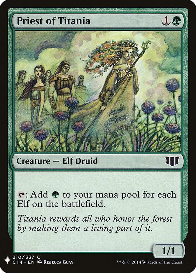 Priest of Titania | The List Reprints #210