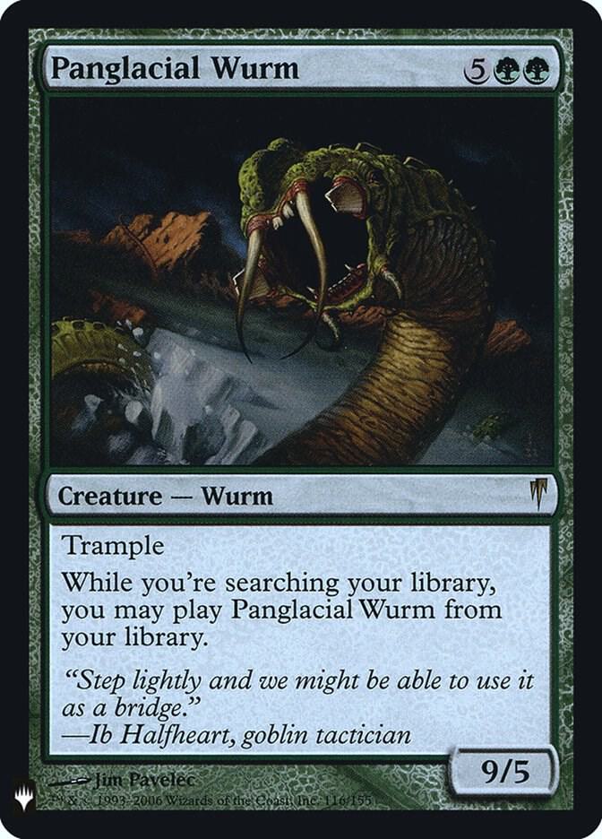 Panglacial Wurm | The List Reprints #116