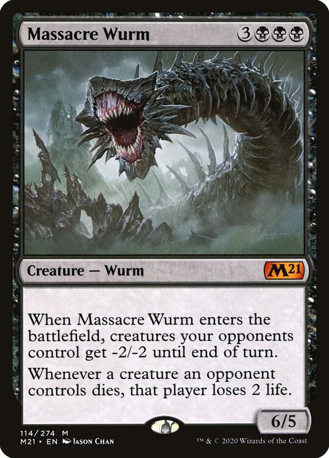 Massacre Wurm | Core Set 2021 #114