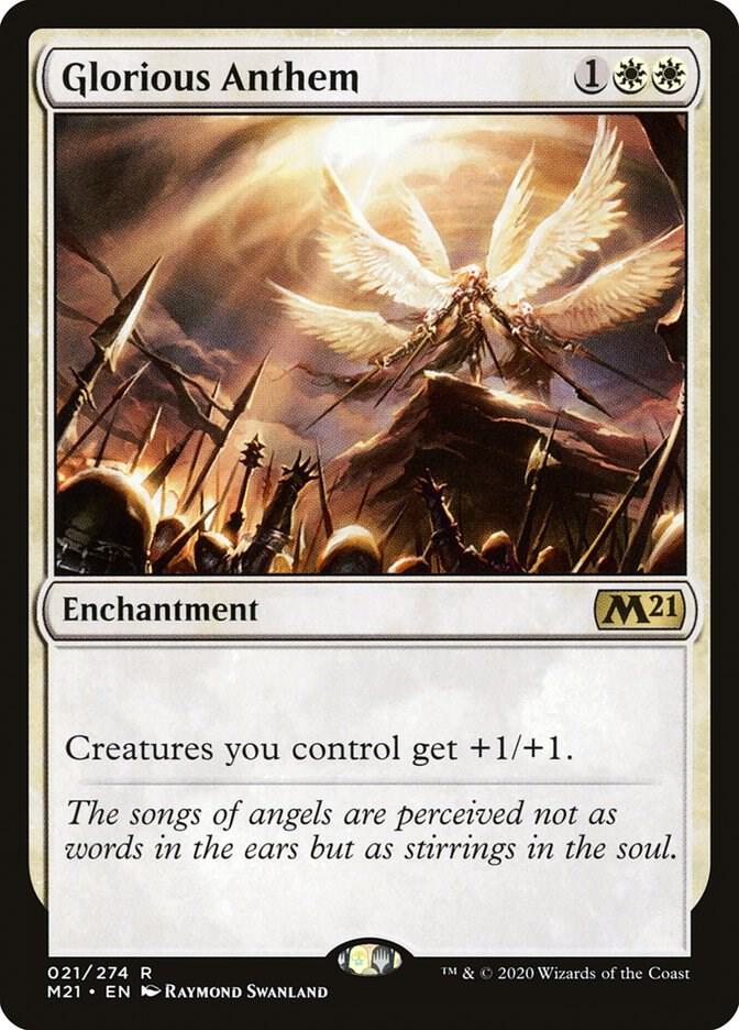 Glorious Anthem | Core Set 2021 #21