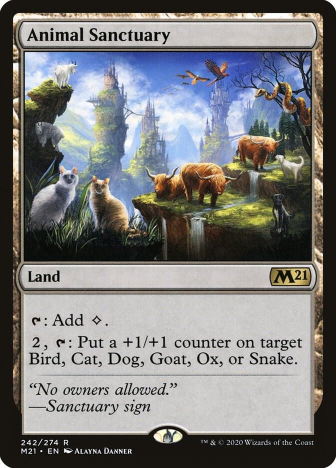 Animal Sanctuary | Core Set 2021 #242