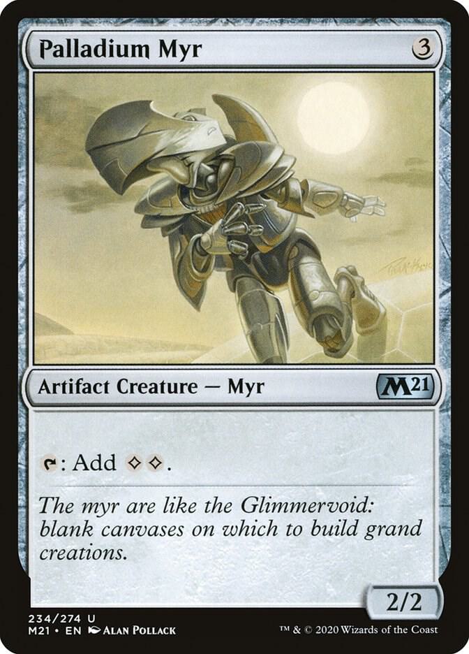 Palladium Myr | Core Set 2021 #234