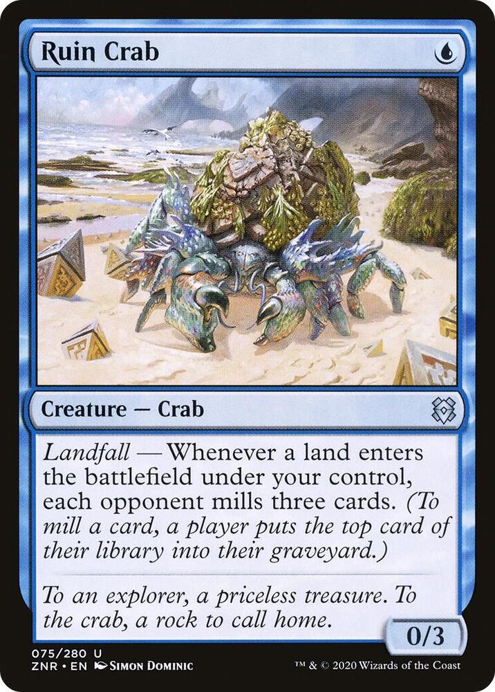Ruin Crab | Zendikar Rising #75