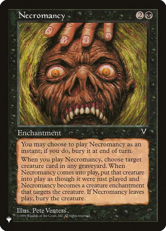 Necromancy | The List Reprints #unknown