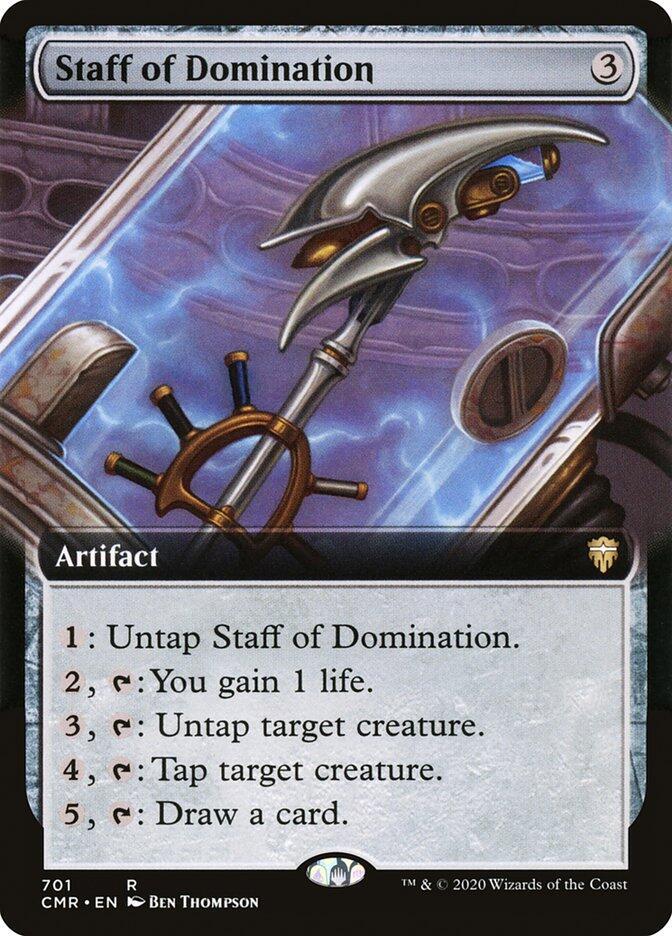 Staff of Domination (Extended Art) | Commander Legends #701