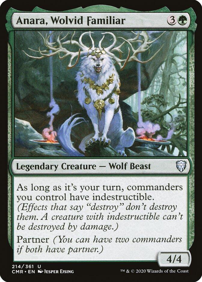 Anara, Wolvid Familiar | Commander Legends #214