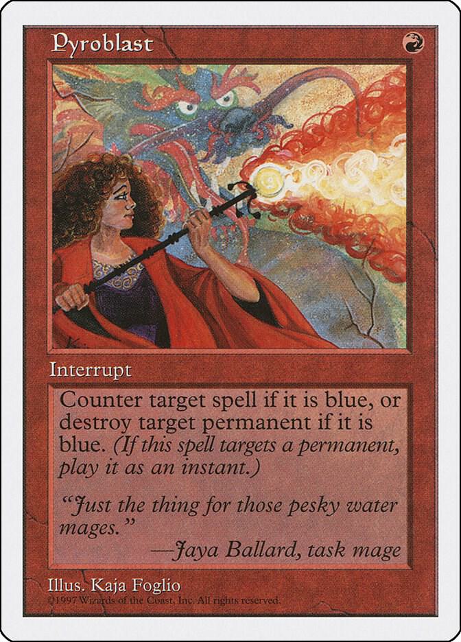 Pyroblast | Fifth Edition #unknown
