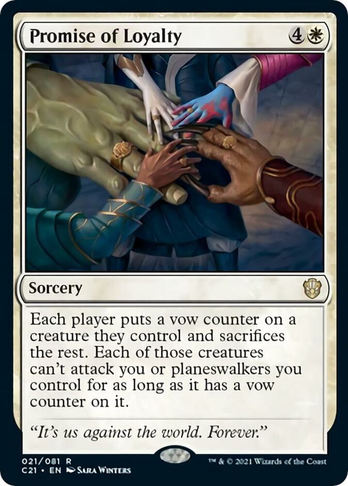 Promise of Loyalty | Commander 2021 #21