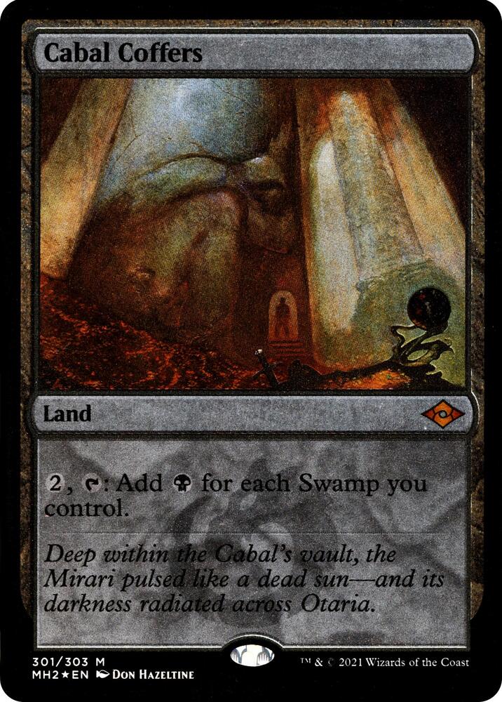 Cabal Coffers (Foil Etched) | Modern Horizons 2 #301