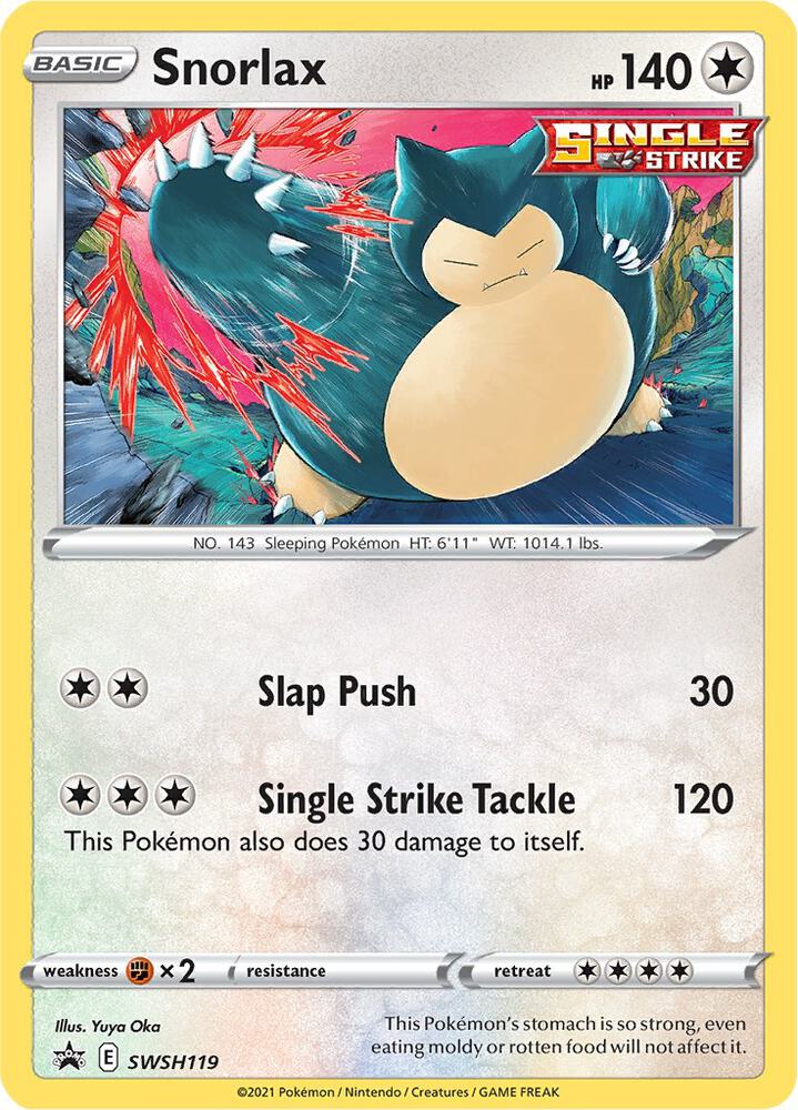 Snorlax - SWSH119 | SWSH: Sword & Shield Promo Cards #SWSH119
