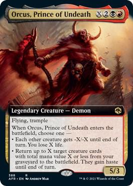 Orcus, Prince of Undeath (Extended Art) | Adventures in the Forgotten Realms #388