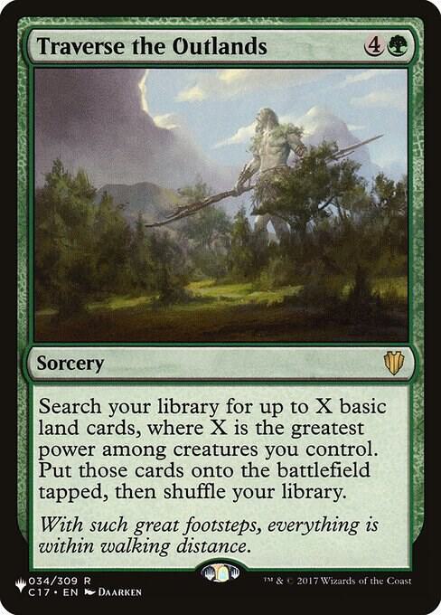 Traverse the Outlands | The List Reprints #034/309