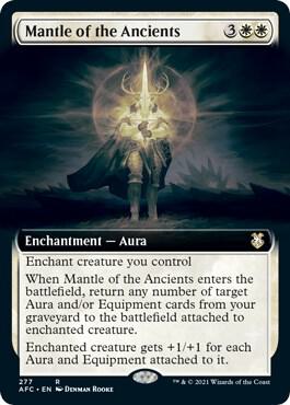 Mantle of the Ancients (Extended Art) | Commander: Adventures in the Forgotten Realms #277