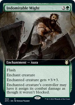 Indomitable Might (Extended Art) | Commander: Adventures in the Forgotten Realms #309
