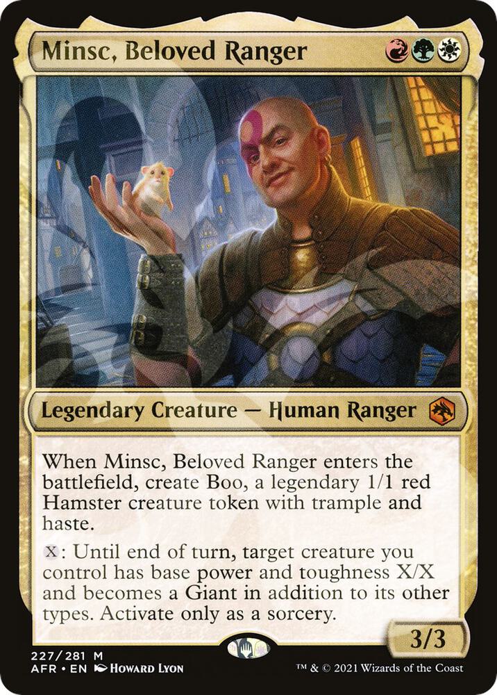 Minsc, Beloved Ranger | AFR Ampersand Promos #227