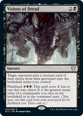 Visions of Dread | Commander: Innistrad: Midnight Hunt #34