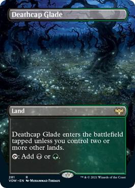 Deathcap Glade (Borderless) | Innistrad: Crimson Vow #281