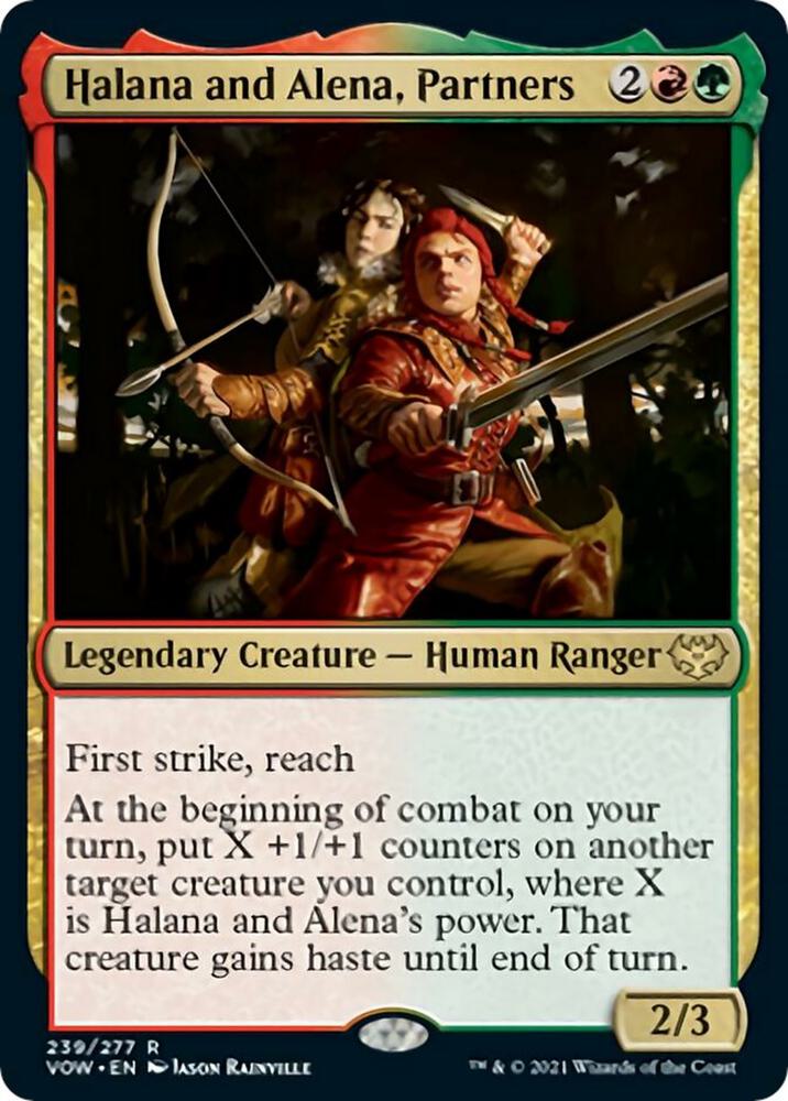 Halana and Alena, Partners | Innistrad: Crimson Vow #239