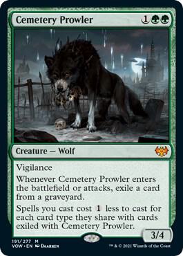 Cemetery Prowler | Innistrad: Crimson Vow #191