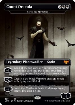 Count Dracula - Sorin the Mirthless | Innistrad: Crimson Vow #337