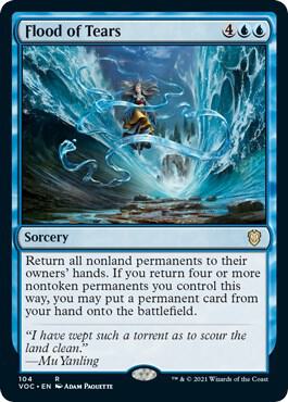 Flood of Tears | Commander: Innistrad: Crimson Vow #104