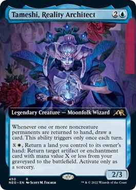 Tameshi, Reality Architect (Extended Art) | Kamigawa: Neon Dynasty #450