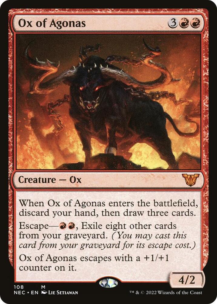 Ox of Agonas | Commander: Kamigawa: Neon Dynasty #108