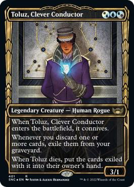 Toluz, Clever Conductor (Gilded Foil) | Streets of New Capenna #401