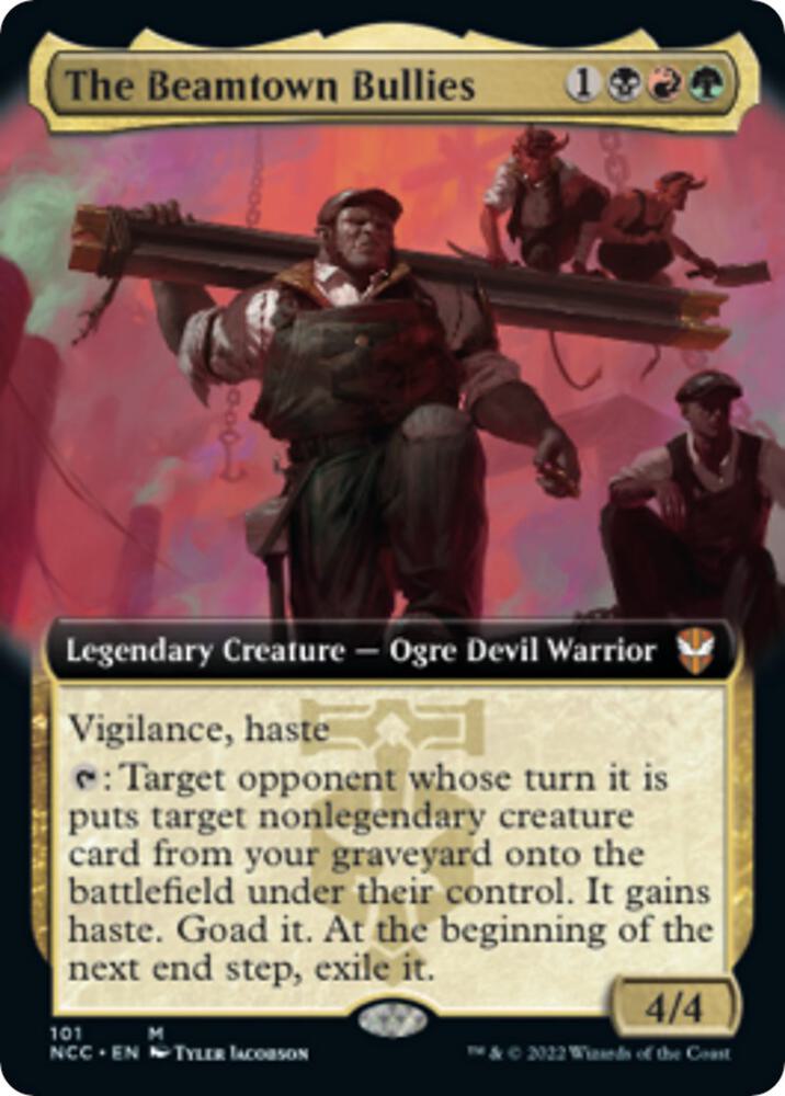 The Beamtown Bullies (Extended Art) | Commander: Streets of New Capenna #101