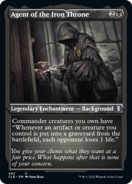 Agent of the Iron Throne (Foil Etched) | Commander Legends: Battle for Baldur's Gate #492