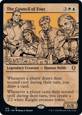 The Council of Four (Showcase) | Commander Legends: Battle for Baldur's Gate #419