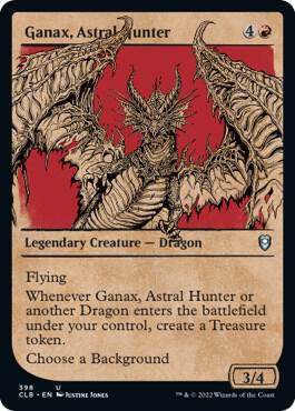 Ganax, Astral Hunter (Showcase) | Commander Legends: Battle for Baldur's Gate #398