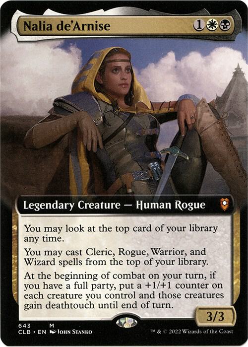 Nalia de'Arnise (Extended Art) | Commander Legends: Battle for Baldur's Gate #643