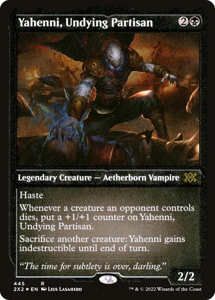 Yahenni, Undying Partisan (Foil Etched) | Double Masters 2022 #445