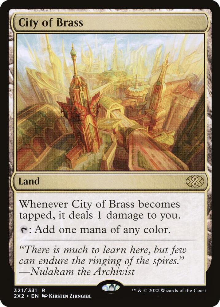 City of Brass | Double Masters 2022 #321